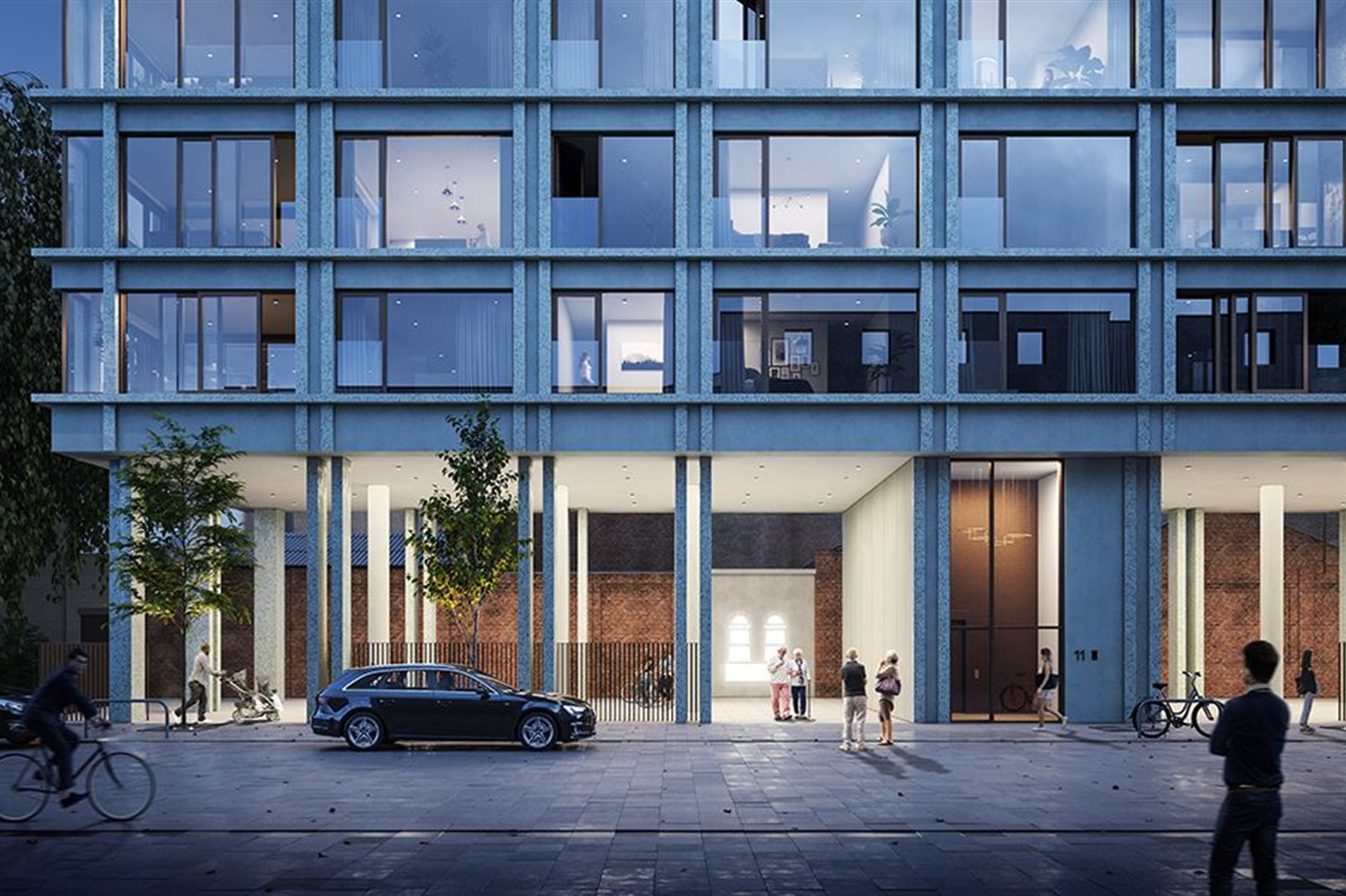 The Gallery Antwerpen High end luxe-appartementen, penthouses, prachtig uitzicht